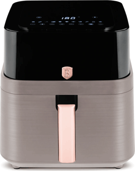 Berlinger Haus BH/9750 AirFryer Forrólevegős sütő 7,2L 1650 Watt - Matt taupe
