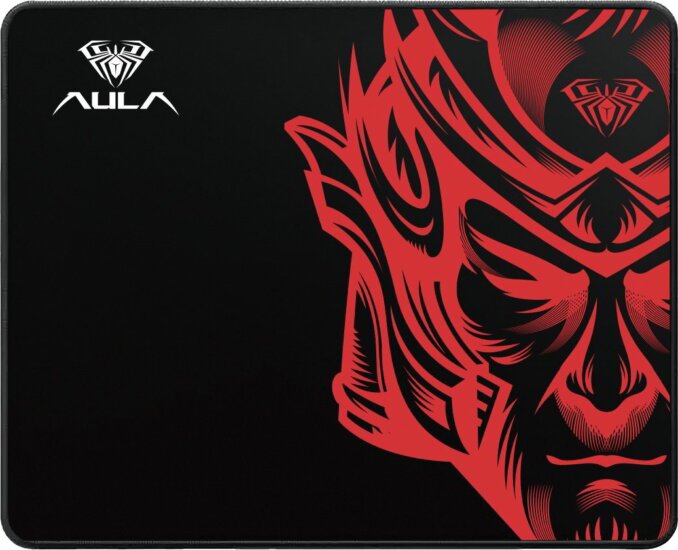 AULA Wind Red M Gaming Egérpad 250 x 210 mm - Piros/Fekete Mintás