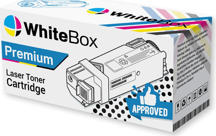 White Box (Xerox 101R00555FUWB) Utángyártott dobegység - Fekete