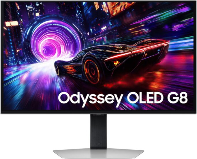 Samsung 27" Odyssey S27FG814SU 16:9 4K QD-OLED Gaming Monitor - Ezüst