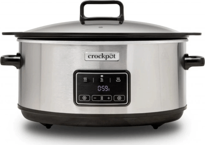 Crock-Pot CSC112X Elektromos Lassúfőző 6,5 L - Ezüst Crock-Pot CSC112X Elektromos Lassúfőző 6,5 L - Ezüst