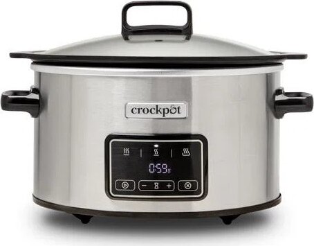 Crockpot CSC111X Elektromos Lassúfőző 3,5 L - Ezüst Crockpot CSC111X Elektromos Lassúfőző 3,5 L - Ezüst