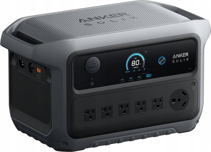 Anker SOLIX C2000 Gen 2 Hordozható Power Station Akkumulátor 2400W - Fekete