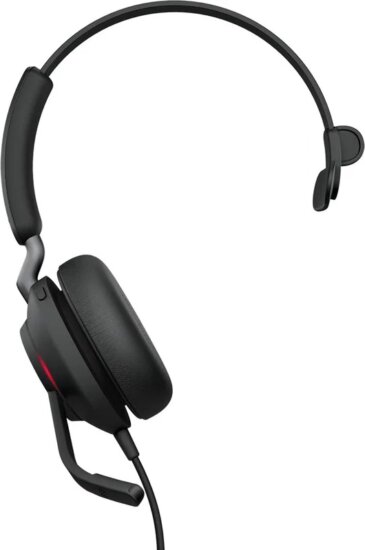 Jabra Evolve2 40 SE MS USB-C/A Call Center Mono Headset - Fekete