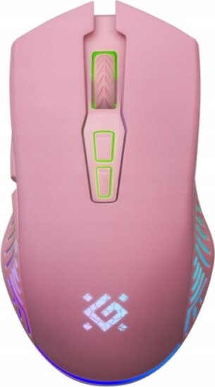Defender GM-502 Pandora RF Wireless Gaming Egér - Rózsaszín