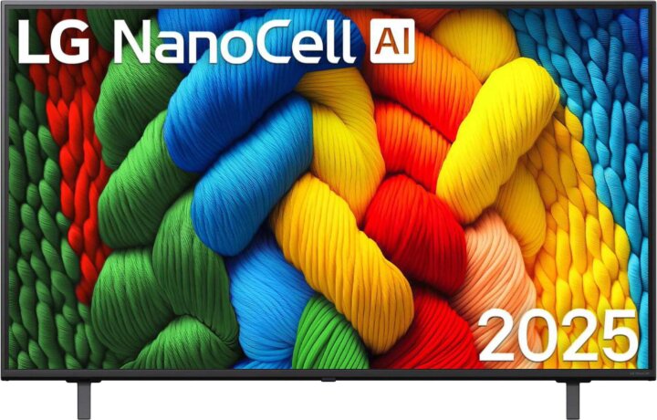 LG 50" 50NANO80A3B 16:9 4K UltraHD NanoCell Smart TV