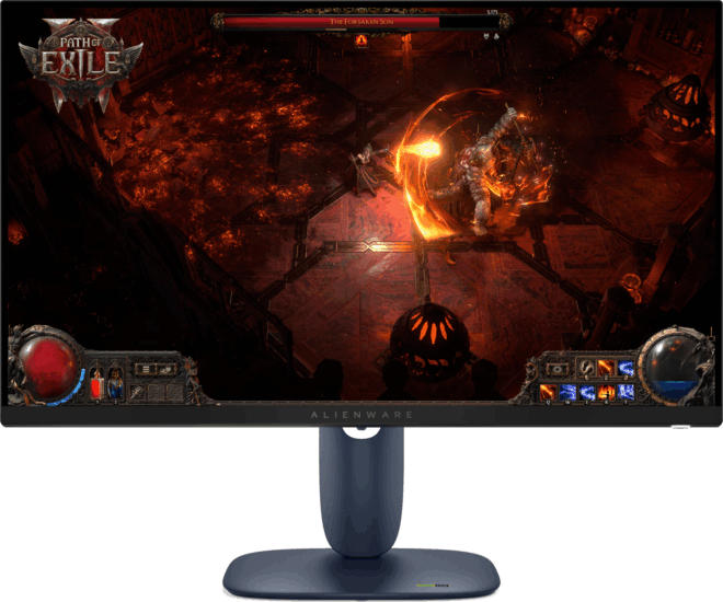 Dell 27" Alienware AW2725DM 16:9 QHD IPS LCD Gaming Monitor - Fekete