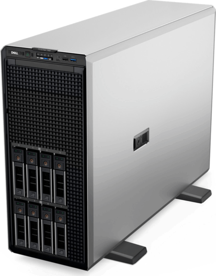 Dell ISG PE T560 Torony szerver (Intel Xeon Silver 4510 2.4GHz / 32GB DDR5 / 2x4TB SSD / 2x1100W)