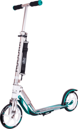 Hudora Hulajnoga BigWheel 205 Összecsukható Gyerek Roller - Ezüst / Türkiz
