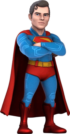 Minix DC - Superman figura 12cm