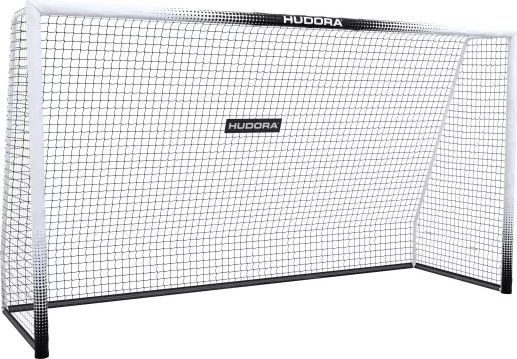 Hudora Pro Tect Advanced fém focikapu 360 cm - Fehér/Fekete