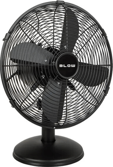 BLOW 44-658 Asztali ventilátor Ø 30cm - Fekete BLOW 44-658 Asztali ventilátor Ø 30cm - Fekete
