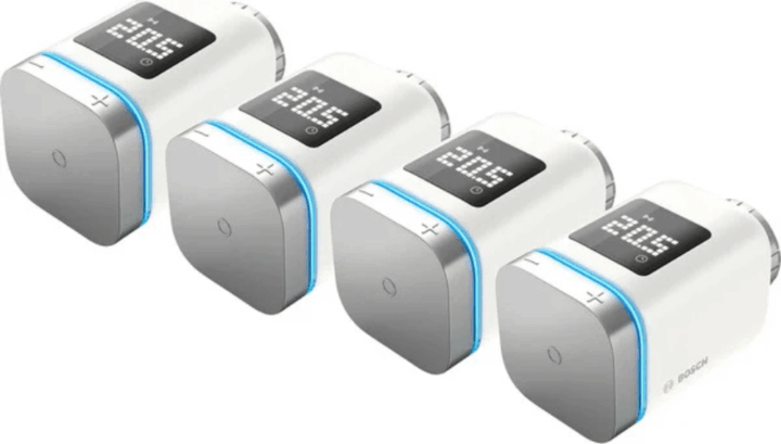 Bosch Smart Home Radiátor Okos Termosztát készlet - Fehér (4db/csomag)