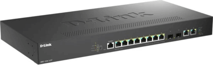 D-Link DMS-1250-12TP/E Fémházas Smart Managed 12-port Gigabit Rack Switch