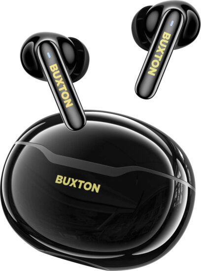Buxton BTW 7200 Black Tuya Bluetooth Fülhallgató Headset Töltőtokban - Fekete