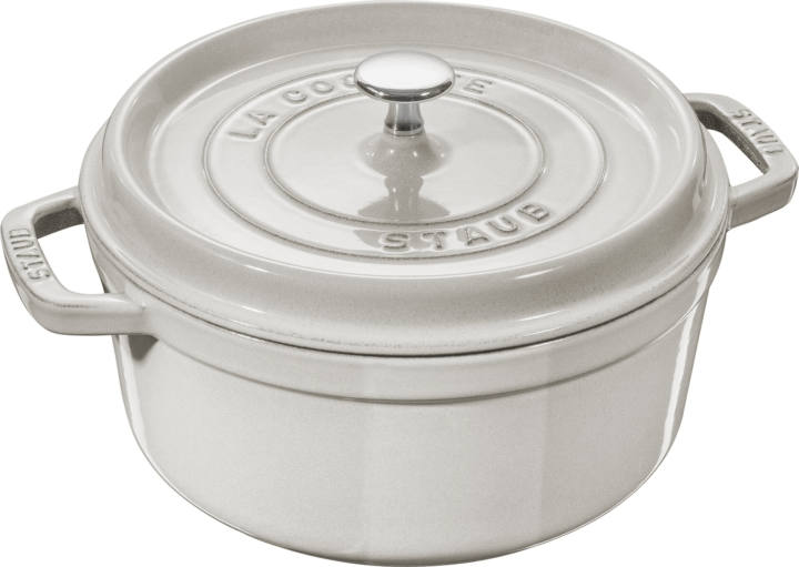 Staub La Cocotte Öntöttvas Lábas Ø 26cm 5,2L - Fehér