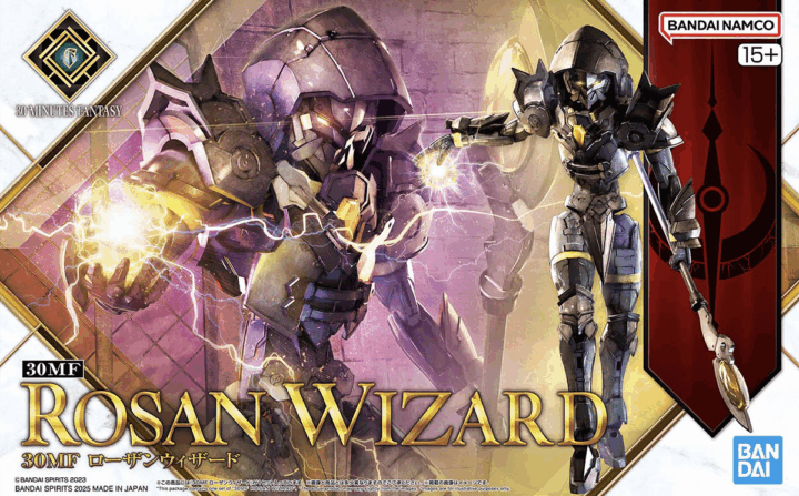 Bandai 30MF Rosan Knight Műanyag figura