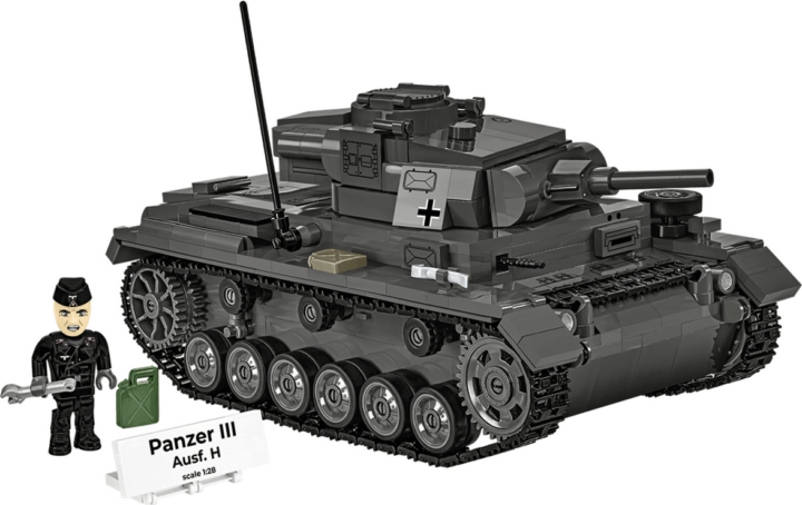 Cobi Panzer III Ausf.H Tank 963 darabos építőjáték