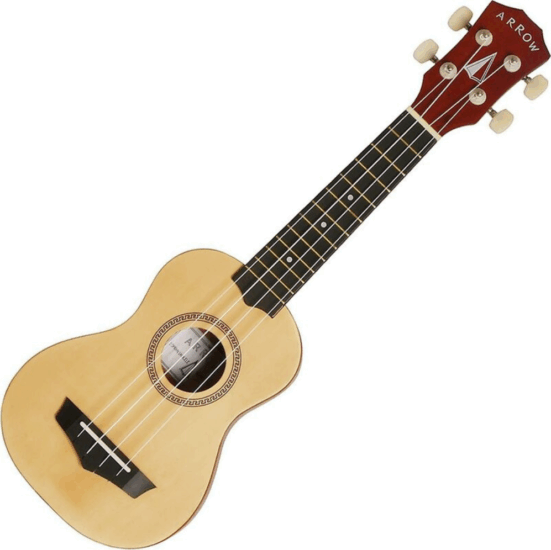 Arrow PB10 NA Szoprán Jobbkezes Ukulele - Világos Barna