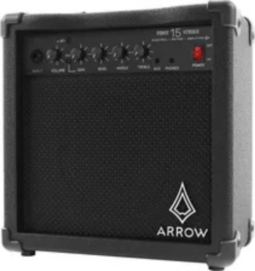 Arrow First Strike 2 csatornás Gitár Erősítő 15W - Fekete