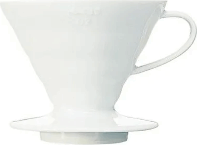 Hari V60-02 Kerámia Kávécsepegtető / Dripper - Fehér