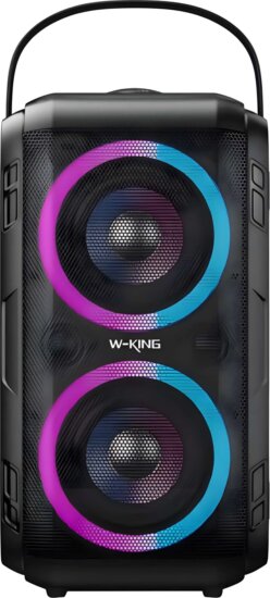 W-KING T9-2 Hordozható Bluetooth Hangszóró 80W - Fekete W-KING T9-2 Hordozható Bluetooth Hangszóró 80W - Fekete