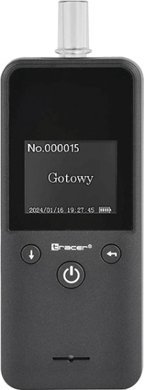 Tracer CLARIX EZ-4 Akkus LCD elektronikus alkoholszonda - Fekete Tracer CLARIX EZ-4 Akkus LCD elektronikus alkoholszonda - Fekete