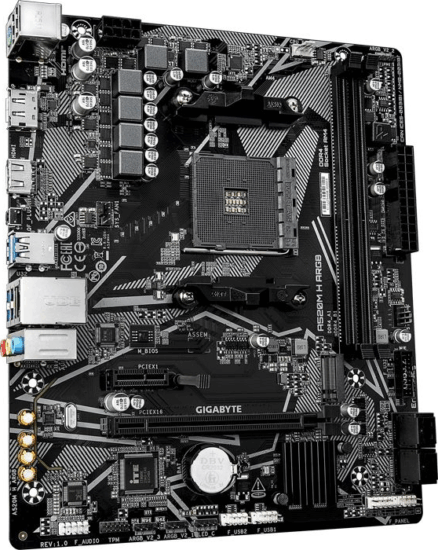 GIGABYTE A520M H ARGB DDR4 AMD AM4 mATX Alaplap