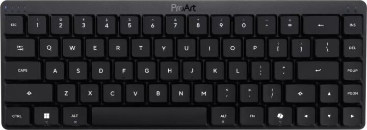 Asus ProArt KD300 Tri-Mode Wireless Mechanikus RGB Billentyűzet US - Fekete
