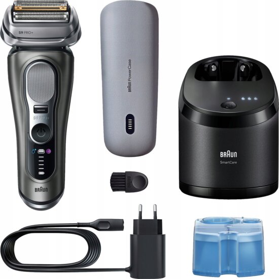 Braun 9675CC Vezeték nélküli Akkus Nedves-Száraz Borotva - Szürke