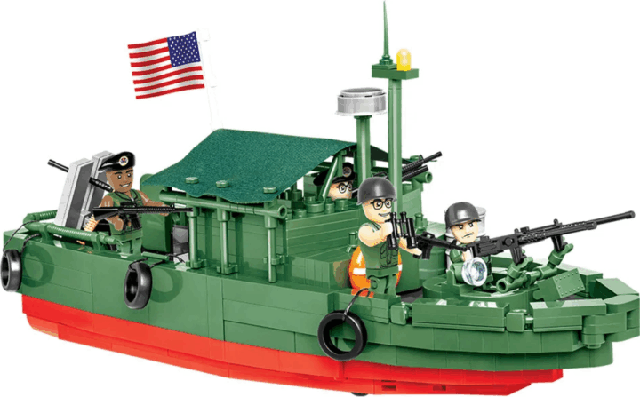 Cobi Patrol Boat River Mk II Hajó 615 darabos építőkészlet