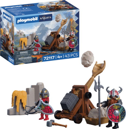 Playmobil 72117 Knights - Sárkány lovag kő katapultja