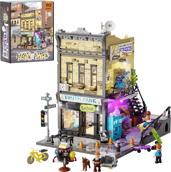 Lumibricks F9051 Skateboard Shop 1573 darabos építőjáték