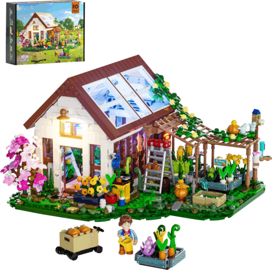 Lumibricks F9059 Üvegház 1428 darabos építőkészlet