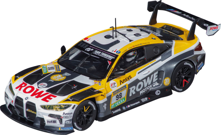 Carrera DIGITAL 124 BMW M4 GT3 Evo "ROWE Racing, No.98" Versenyautó autópályához 1:24