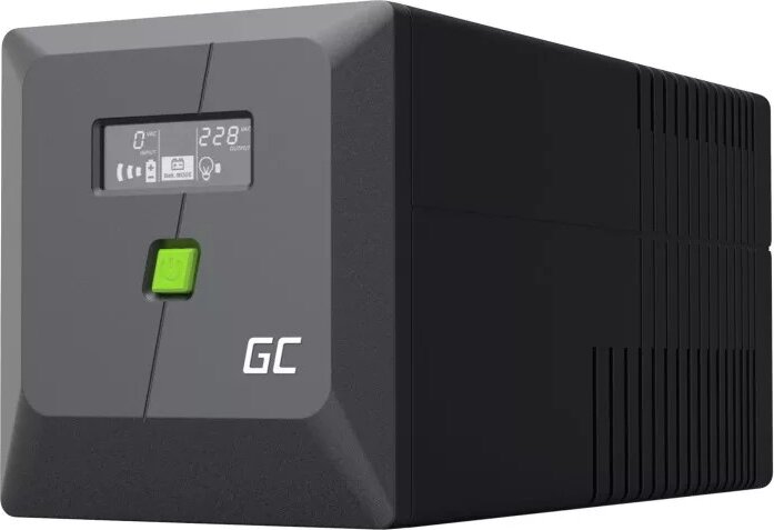 Green Cell UPSLP480 750VA / 480W UPS Szünetmentes Tápegység - Fekete
