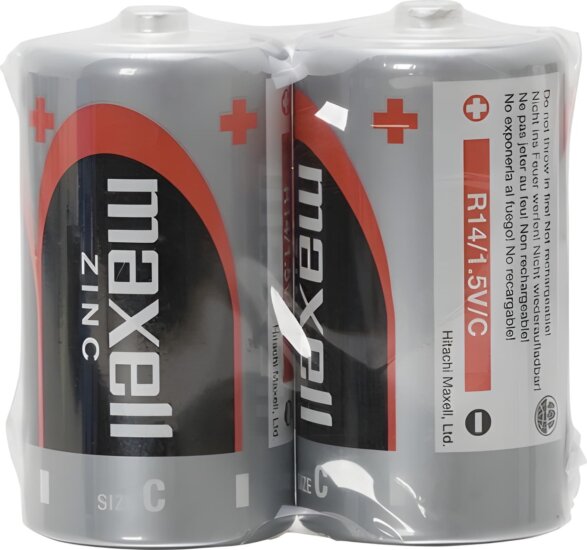 Maxell 18712 R14 C Babyelem 1,5V (2db / csomag)
