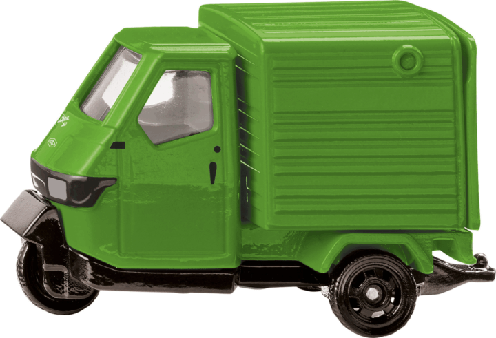 Siku Piaggio Ape fém modell autó 1:32 - Zöld