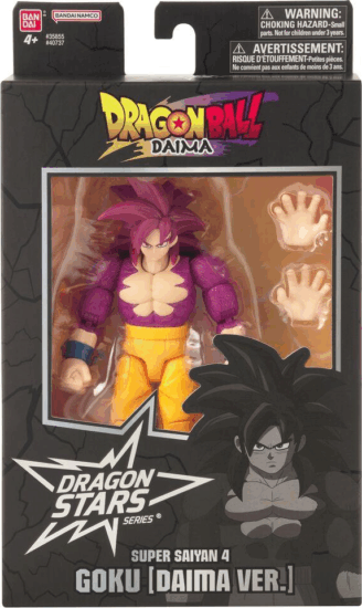 Bandai DS40737 Dragon Ball Stars figura 17cm - Goku SSJ 4