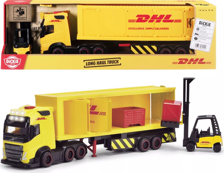 Simba DHL kamion Játékautó 35 cm