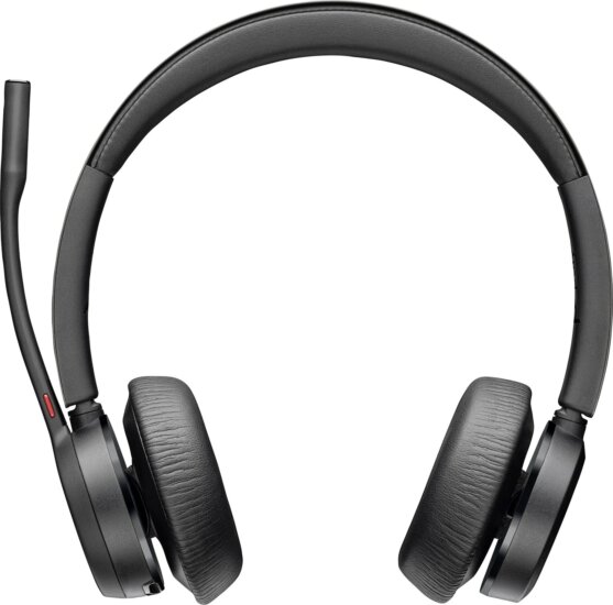 HP Poly Voyager 4320-M Microsoft Team Wireless Headset + BT700 - Fekete