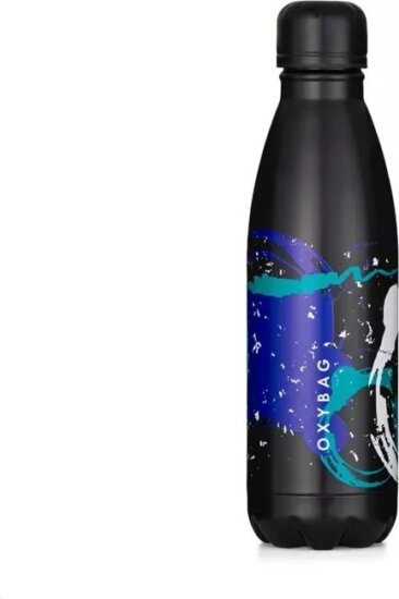 Oxybag Brush Oxy Vibe termosz kulacs 500 ml - Fekete/Mintás