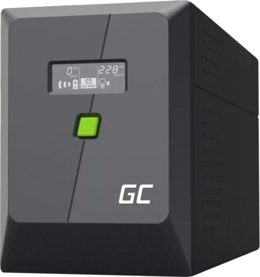 Green Cell 1500VA / 1050W Line-Interactive UPS Szünetmentes Tápegység