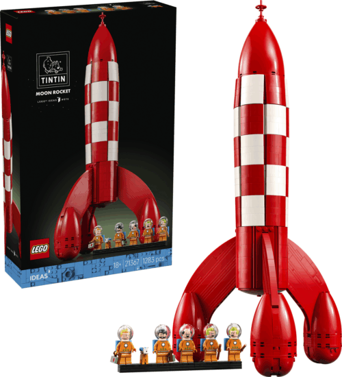 LEGO 21367 Ideas - Tintin® Holdrakéta