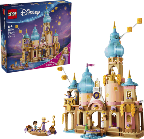 LEGO 43297 Disney - Aranyhaj Kastélya