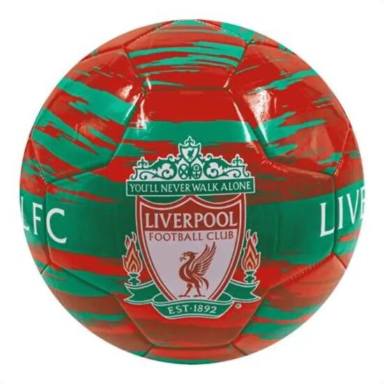 Liverpool FC focilabda 2026 (5-ös méret) - Piros/Zöld