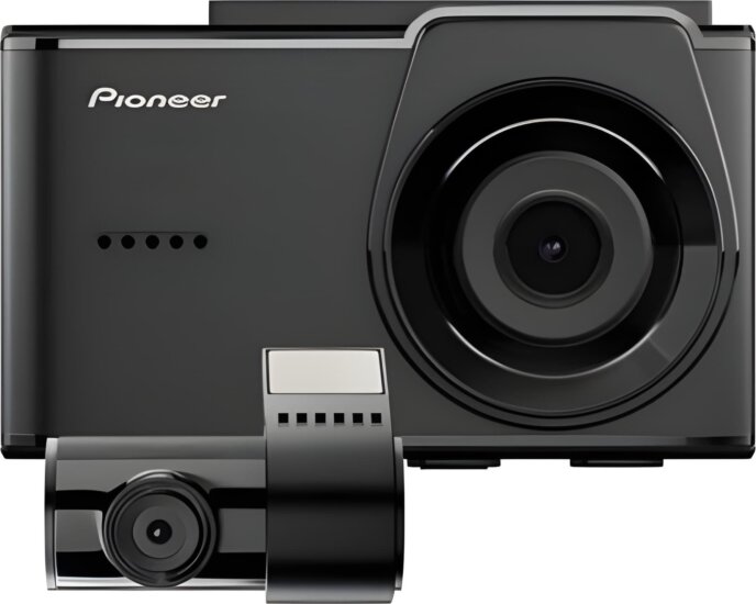 Pioneer VREC-H520DC Kétcsatornás Autós Menetrögzítő Kamera - Fekete