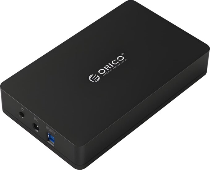 Orico 3569S3-EU-BK 3,5" USB 3.0 Külső HDD Ház - Fekete