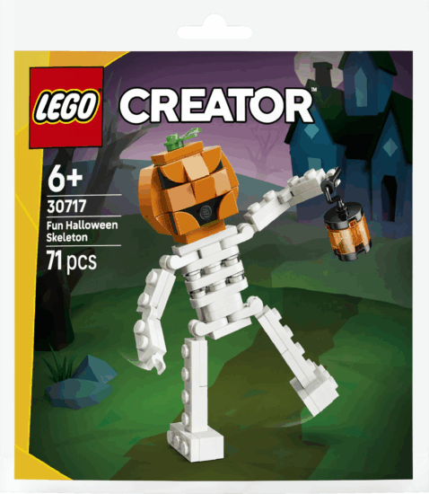 LEGO 30717 Creator - Vidám Halloweeni Csontváz