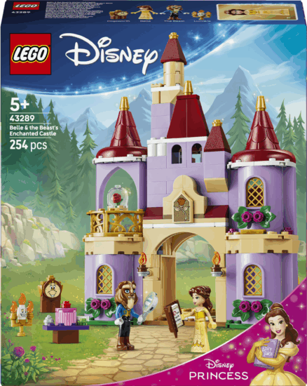LEGO 43289 Disney - Belle és a Szörnyeteg Varázslatos Kastélya